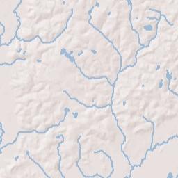 Red Oak Alabama Terrain Map