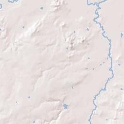San Saba County Terrain Map