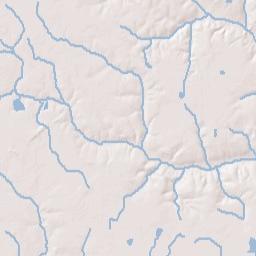 Mount Gillis Alabama Terrain Map