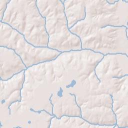 Little Rock Alabama Terrain Map