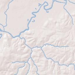 Roberts Alabama Terrain Map