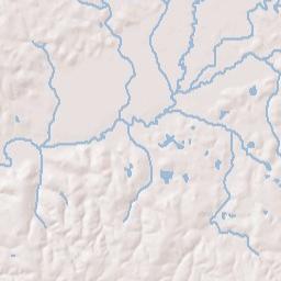 Huckaville Alabama Terrain Map