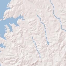 Sam Rayburn Terrain Map