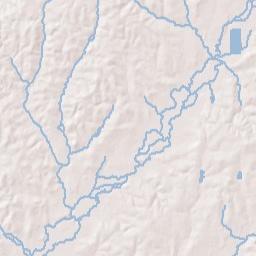 New Llano Terrain Map