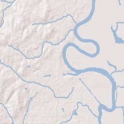 Bucks Alabama Terrain Map