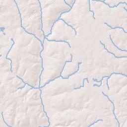 Nokomis Alabama Terrain Map