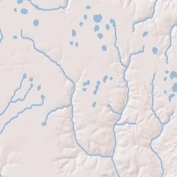 Canoe Alabama Terrain Map