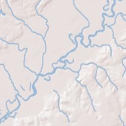Pollard Alabama Terrain Map