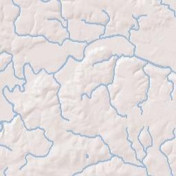 Vaughanville Alabama Terrain Map