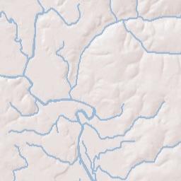 Eunola Alabama Terrain Map
