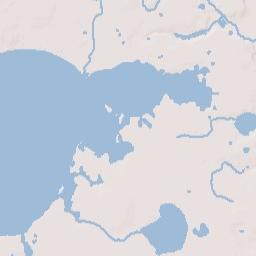 Lanier County Terrain Map