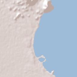 San Felipe Terrain Map