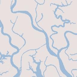 Sand Landing Alabama Terrain Map
