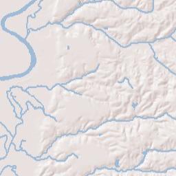 Shell Landing Alabama Terrain Map