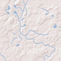 Gaskin Florida Terrain Map