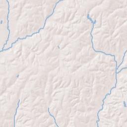 Washington Parish Terrain Map