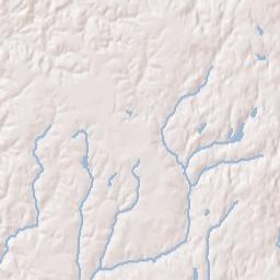 George County Terrain Map