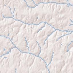 Red Creek Heights Alabama Terrain Map