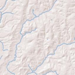 Whitehouse Forks Alabama Terrain Map