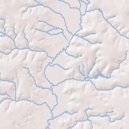 Milligan Florida Terrain Map