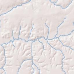 Pond Creek Florida Terrain Map