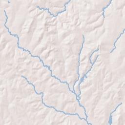 Tyler County Terrain Map