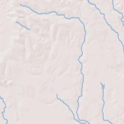 Newton County Terrain Map