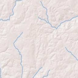 Gateswood Alabama Terrain Map