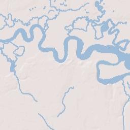 Crandall Florida Terrain Map