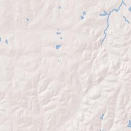 Walker County Terrain Map