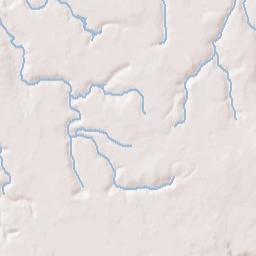 Okaloosa County Terrain Map