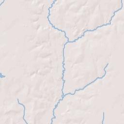 Beauregard Parish Terrain Map