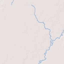 Allen Parish Terrain Map