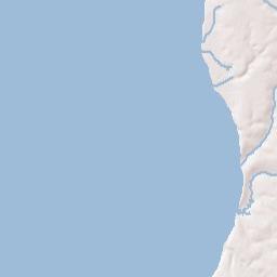 Seacliff Alabama Terrain Map