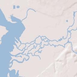 Ward Basin Florida Terrain Map