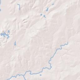 Grimes County Terrain Map