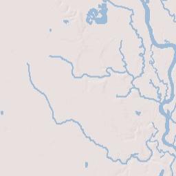 Pearl River Terrain Map