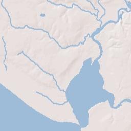 Yupon Alabama Terrain Map