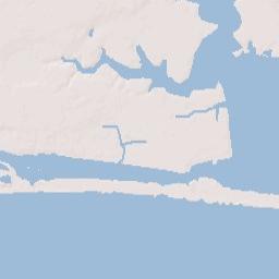 Shalimar Florida Terrain Map