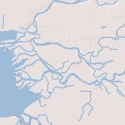Old Bay View Florida Terrain Map