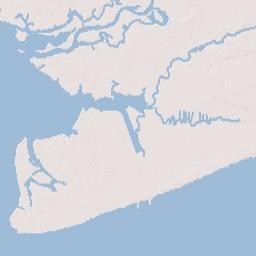 100-172 W Beach Blvd, Pass Christian, MS Terrain Map