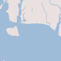 Pascagoula Terrain Map