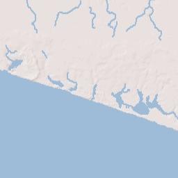 Watercolor Florida Terrain Map