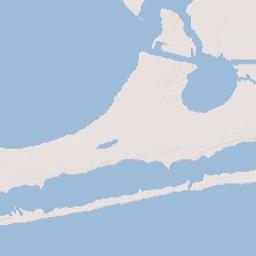 Oyster Bay Alabama Terrain Map
