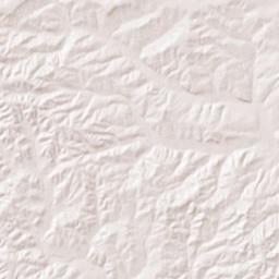 Terrell County Terrain Map
