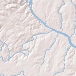 Austin, Texas Terrain Map