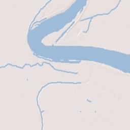 Donaldsonville Terrain Map