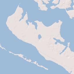 San Blas Florida Terrain Map