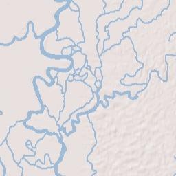 White Oak Landing Florida Terrain Map