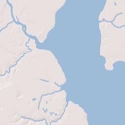 Magnolia Springs Florida Terrain Map